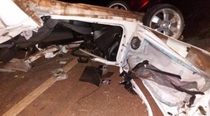Acidente aconteceu na PR-559 (Foto: Divulgação via Umuarama News)